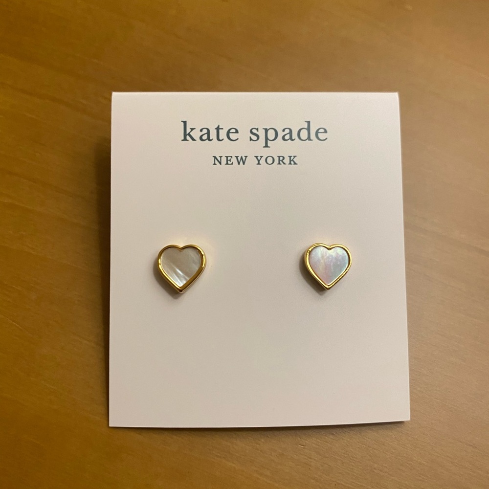 Kate Spade Heart Earrings